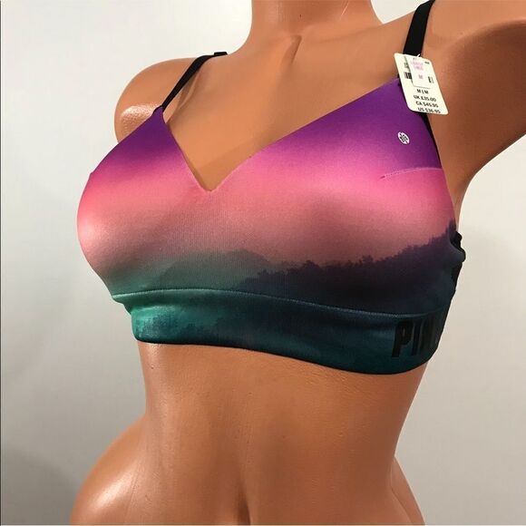 Victoria’s Secret Pink Cool & comfy Lined lightly padded bralette bra - Picture 6 of 8